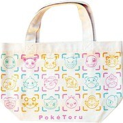 マチ付コットンバッグ ポケモン ポケとる集合 [キャラクターグッズ]