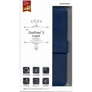 ZenFone 2 Laser 手帳型ケース ブックタイプ NV(ネイビー) 1948ZEN2L