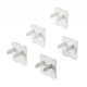TAP-CAP3P100 [コンセント安全キャップ 3P ほこり防止 安全キャップ トラッキング火災予防 100個入り ホワイト]