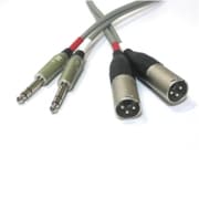 TRS-XLR(M)-2M [TRS⇔XLR(M) バランスタイプ(2芯)ツインケーブル 2M]