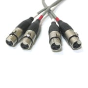 XLR(F)-XLR(F)-3M [XLR(F)⇔XLR(F) バランスタイプ(2芯)ツインケーブル 3M]