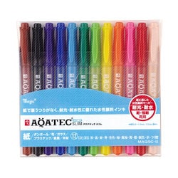 アクアテック スリム 0.6～1.0mm/0.5mm 12色セット MAQ70C-12