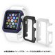 OD-APWG04-BWL00 [Odyssey Apple Watch Guard 42mm 3-pack Black＋White＋Blue]