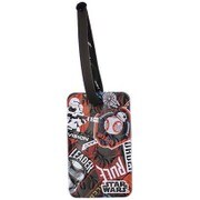 HAP7020 SW7 [ネームタグ STAR WARS(スター・ウォーズ) ステッカー ダークブラウン]