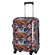 ジッパーハードケース 31～39L STAR WARS(スター・ウォーズ) ステッカー ダークブラウン HAP2029-48 SW7