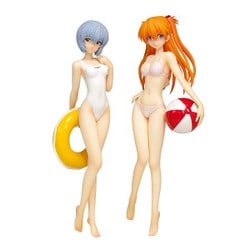 ヨドバシ.com - ウェーブ WAVE BEACH QUEENS 綾波 レイ＆惣流・アスカ・ラングレー コミックVer. セット [新世紀エヴァンゲリオン  1/10スケール 全高約160mm 塗装済完成品フィギュア] 通販【全品無料配達】