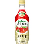 トロピカーナ スパークリングタイム アップル [PET 450ml×24本]