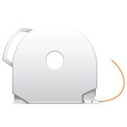 3Dプリンタ キューブプロ専用カートリッジ Cube Pro Cartridge ABS Neon Orange 401409-01
