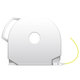 3Dプリンタ キューブプロ専用カートリッジ Cube Pro Cartridge ABS Yellow 401411-01