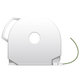 3Dプリンタ キューブプロ専用カートリッジ Cube Pro Cartridge ABS Forest Green 403048