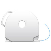 3Dプリンタ キューブプロ専用カートリッジ Cube Pro Cartridge PLA Glowing Blue 401430-01
