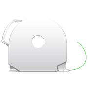 3Dプリンタ キューブプロ専用カートリッジ Cube Pro Cartridge PLA Glowing Green 401429-01