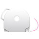 3Dプリンタ キューブプロ専用カートリッジ Cube Pro Cartridge PLA Magenta 401392-01