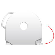 3Dプリンタ キューブプロ専用カートリッジ Cube Pro Cartridge PLA Red 401393-01