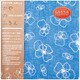 かやのふきん BLOMSTER ブルー LJ-TY-002