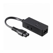 HS-T1254K [00-1254 モバイルPCタップ 3個口 0.1m ブラック]
