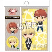 マグネット＆メモ帳セット Fate/stay night UBW 士郎＆ギルガメッシュ [キャラクターグッズ]
