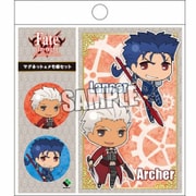 マグネット＆メモ帳セット Fate/stay night UBW アーチャー＆ランサー [キャラクターグッズ]