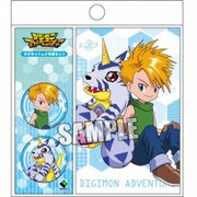 マグネット＆メモ帳セット デジモンアドベンチャー ヤマト＆ガブモン [キャラクターグッズ]