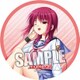 マグネットステッカー Angel Beats -1st beat- 岩沢 [キャラクターグッズ]
