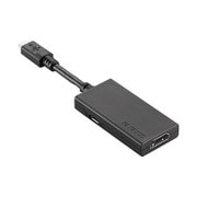 タブレット用MHL3.0ケーブル スタンダード microB-HDMIメス変換 ブラック 2.5cm TB-MHL3AD01BK
