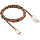 RCIORA  BOOMPODS Lightning Cable　1m ORANGE RCIORA