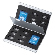 アルミメモリーカードケース microSDカード用・両面収納タイプ FC-MMC5MICN