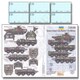 D356206 [1/35スケール ウクライナ軍の汎用車両番号とエンブレム]