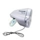 LEDハブダイナモヘッド シルバー NSKL135S