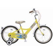 幼児用自転車 ブランシティ181-I 18型 変速なし イエロー MK-16-003
