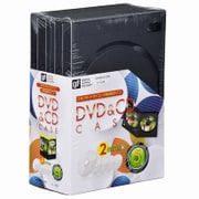 01-3289 DVD&CDケース 2枚収納×5個パック OA-RDV2-5PK