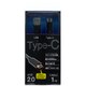 Type-C to Type-A ケーブル USB2.0対応 100cm ブラック IUCD-U2C100K