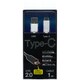 Type-C to Type-A ケーブル USB2.0対応 100cm ホワイト IUCD-U2C100W