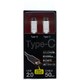 Type-C to Type-C ケーブル USB2.0対応 50cm ホワイト IUCD-CC050W