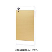 Xperia Z5用ケース INO METAL CASE ゴールドホワイト