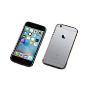 DCB-IP6SU3BK [Cleave Stainless Bumper for iPhone 6s/6 The One ポリッシュ ブラック]