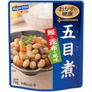 おかずで健康 五目煮 鰹と昆布の風味 70g [レトルト惣菜]