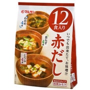 赤だし 生みそタイプ 12食入り [即席みそ汁]