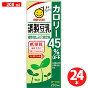 調製豆乳 カロリー45％オフ [200ml×24本]