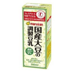 ヨドバシ.com - マルサン 国産大豆の調製豆乳 [200ml×24本] 通販【全品