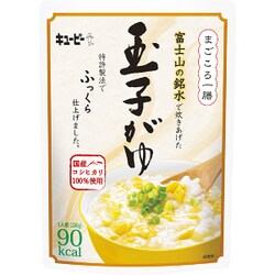 ヨドバシ Com キューピー Kewpie まごころ一膳 富士山の銘水で炊きあげた玉子がゆ 250g レトルトおかゆ 通販 全品無料配達