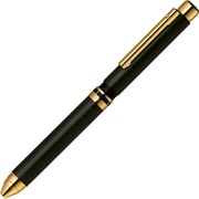 多機能ペン シャーボX TS10(シャープ部機構1本・ボールペン替芯3本別売) 回転繰り出し方式 本体色:ブラックゴールド SB21-C-BKG