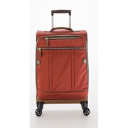 スーツケース ソフト TSAロック搭載 トマトレッド AGCL-2601