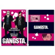 クリアファイル3ポケット GANGSTA./ウォリック＆ニコラス