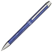 メタリノ-4 3色(黒・赤・青)油性ボールペン 0.7mm+シャープペンシル 0.5mm ブルー 16-0222-240