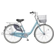 シティサイクル ウィークリーL 24型 内装3段変速 青系メタリック BAA基準適合 WKALP243F2