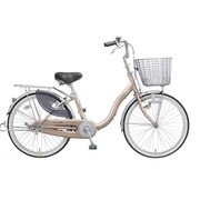 シティサイクル Tea Time(ティータイム) 22型 変速なし チタン系メタリック BAA基準適合 TT22F2