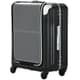スーツケース TRAVEL SOLAR 旅行日数目安：1～2泊 40L TSAロック搭載 機内持ち込み可 フレームキャリー ブラック 6706-47BK