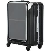 スーツケース TRAVEL SOLAR 旅行日数目安：1～2泊 40L TSAロック搭載 機内持ち込み可 フレームキャリー ブラック 6706-47BK