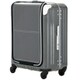 スーツケース TRAVEL SOLAR 旅行日数目安：1～2泊 40L TSAロック搭載 機内持ち込み可 フレームキャリー ガンメタ 6706-47GM